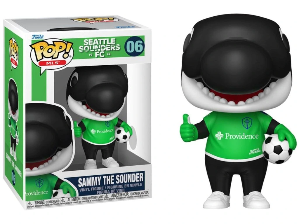 Funko POP! 06 MLS: Seattle Sounders FC 1974 - Sammy The Sounder