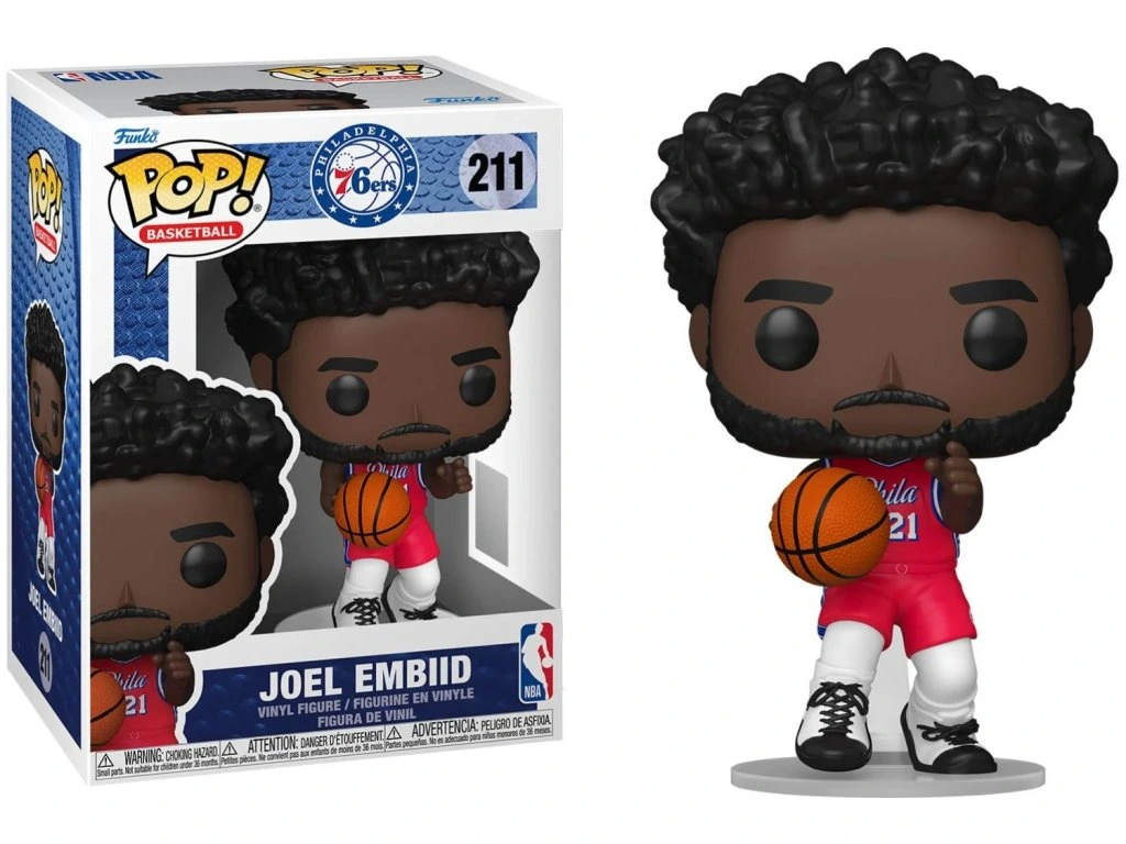 Funko POP! 211 Basketball: Philadelphia 76ers - Joel Embiid