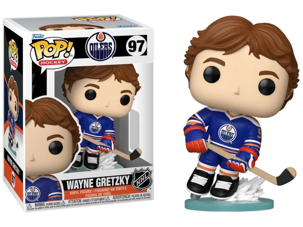 Funko POP! 97 Hockey: Oilers - Wayne Gretzky Rookie