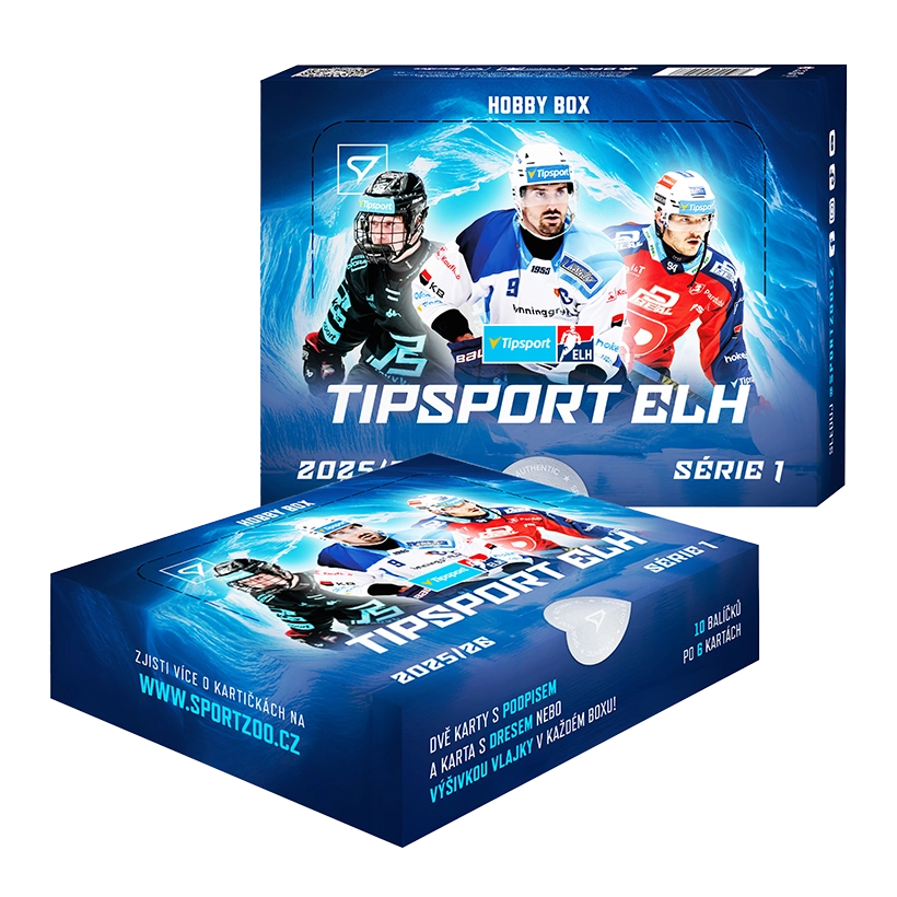2025-26 SportZoo Tipsport ELH Series 1 Hockey Hobby Box