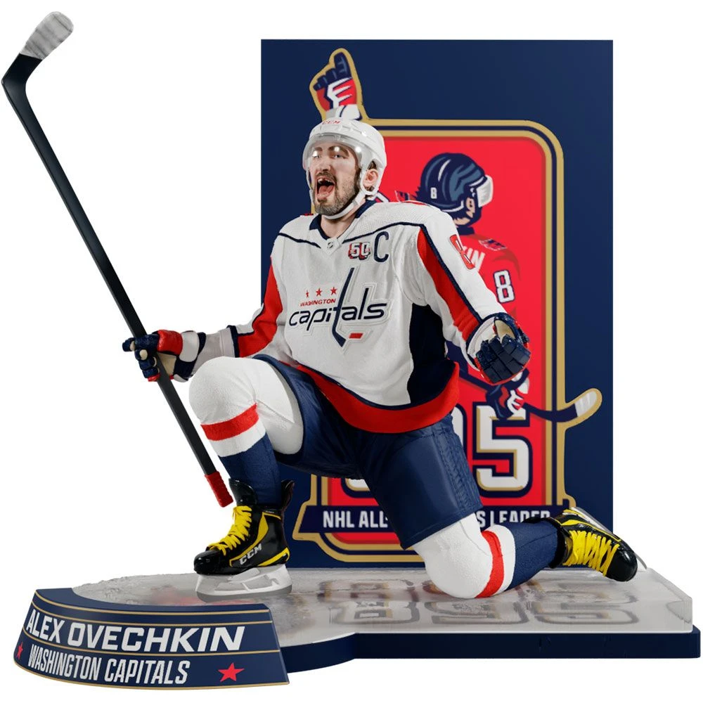 Soška McFarlane Toys NHL: Alex Ovechkin All-Time Goals Leader 28 cm