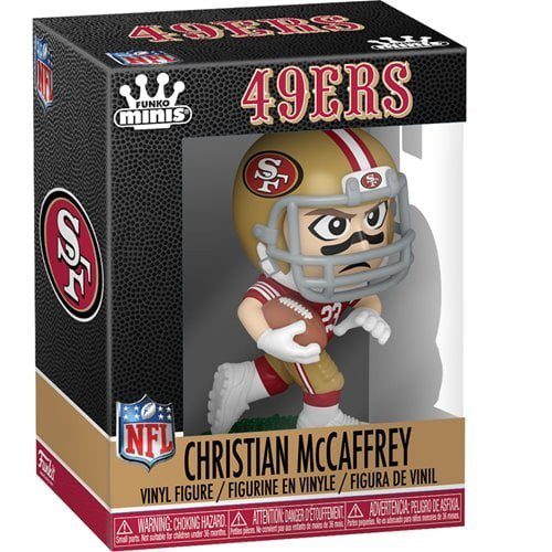 Funko POP! Minis Christian McCaffrey NFL Vinyl Mini-Figure San Francisco 49ers