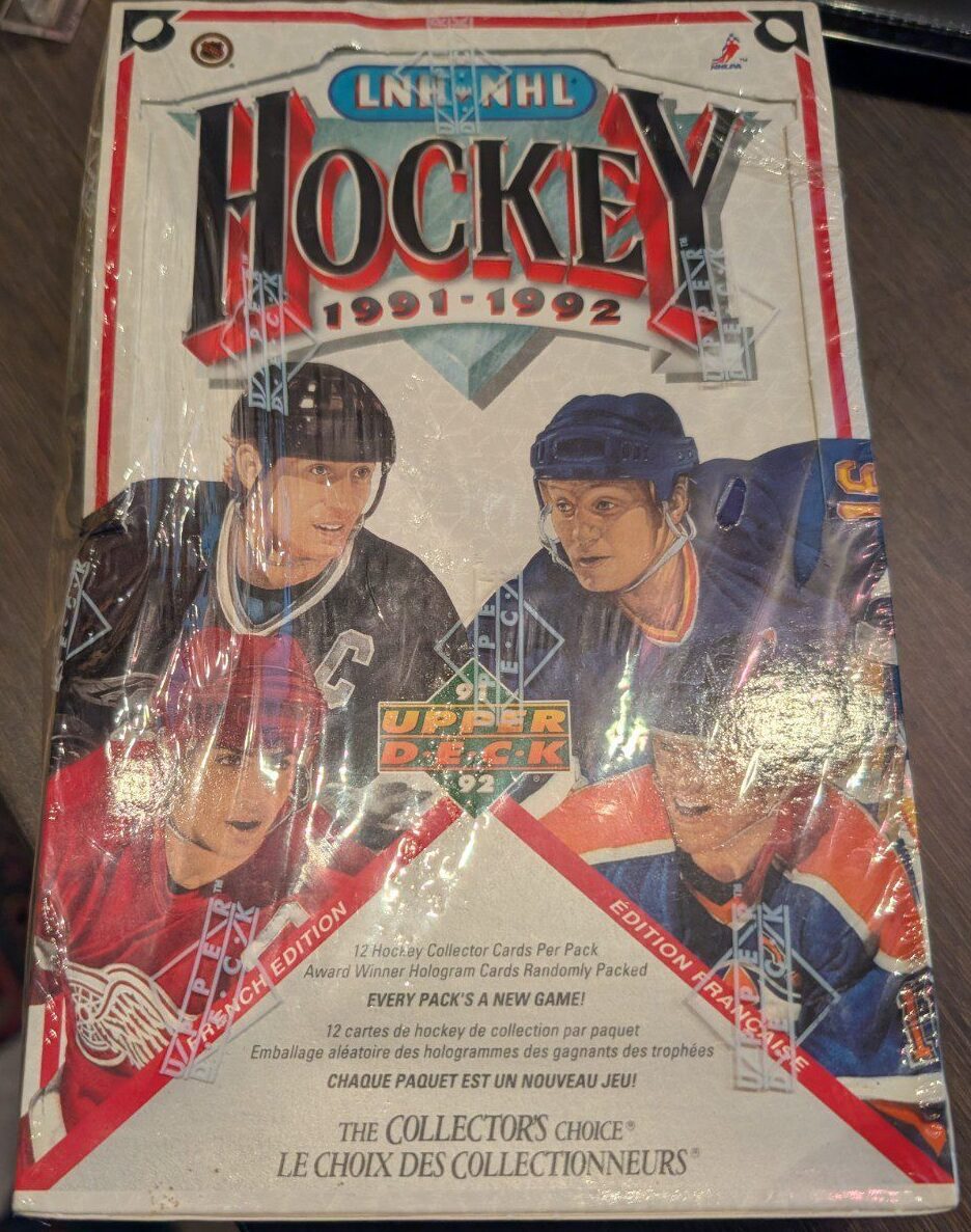 1991-92 Upper Deck LNH-NHL High Series Hockey  Box