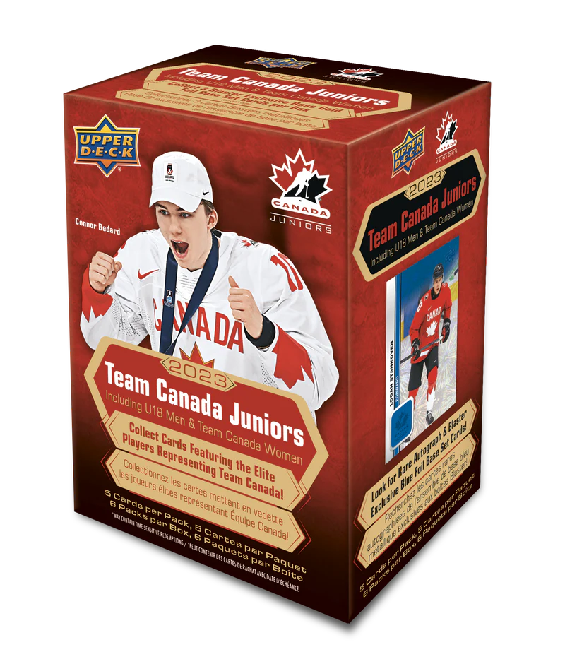 2023 Upper Deck Team Canada Juniors Hockey Blaster Box