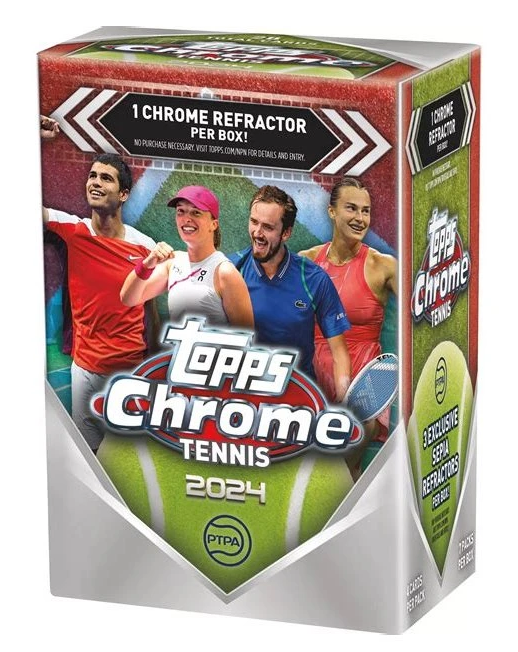 2024 Topps Chrome Tennis Blaster Box