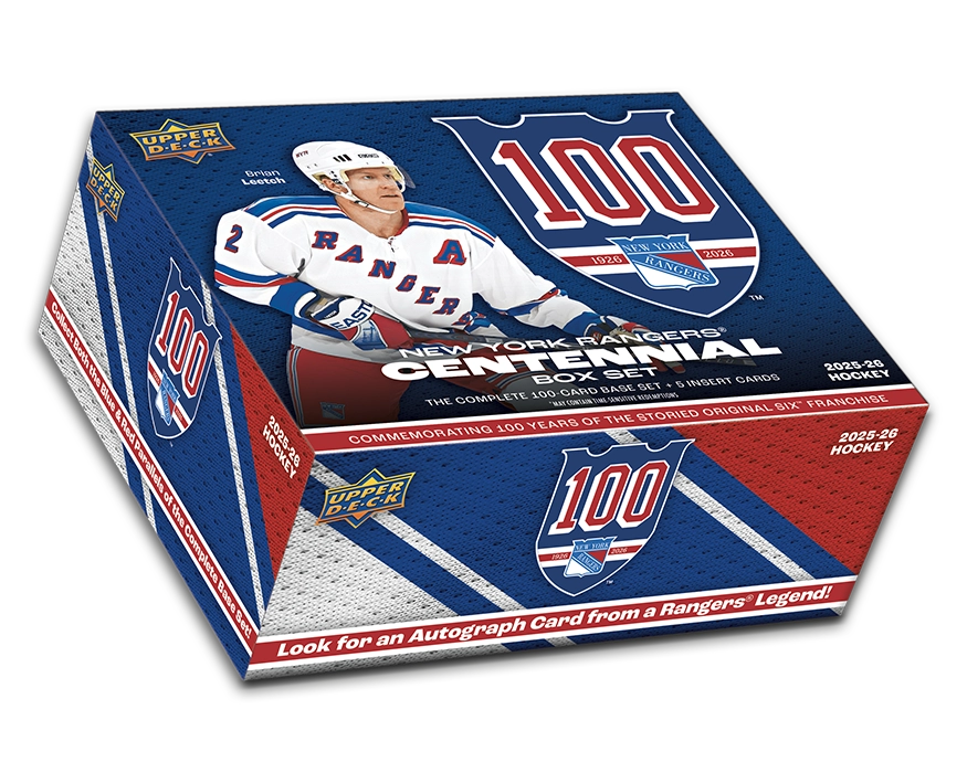 2025-26 Upper Deck New York Rangers Centennial Box
