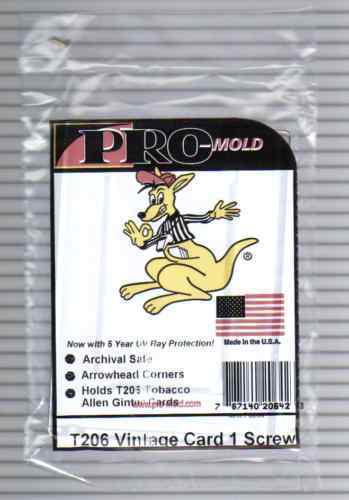 BCW PRO-MOLD T206 Vintage Card One Screw na Mini Karty