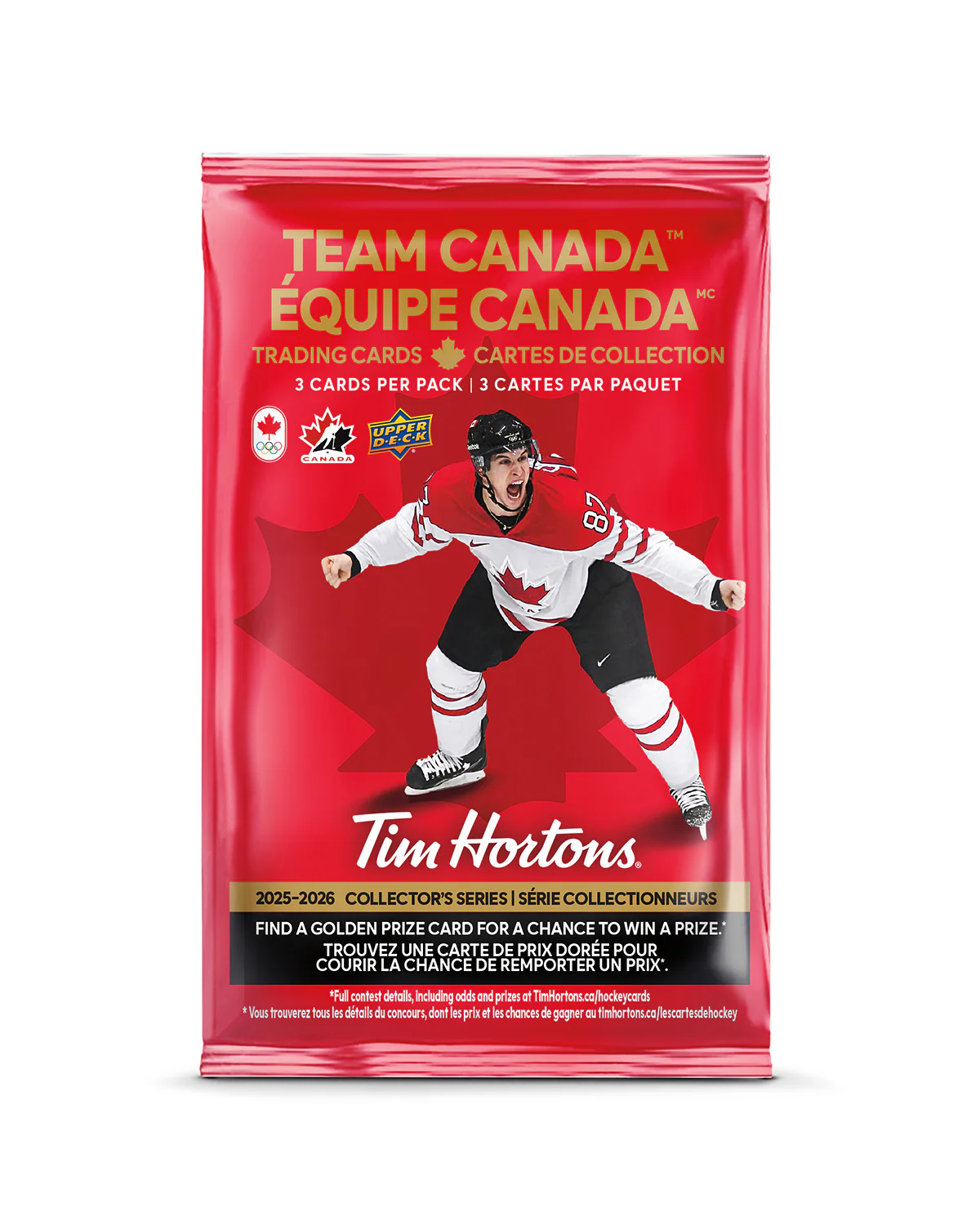 2026 Tim Hortons Team Canada Hockey Hobby Balíček