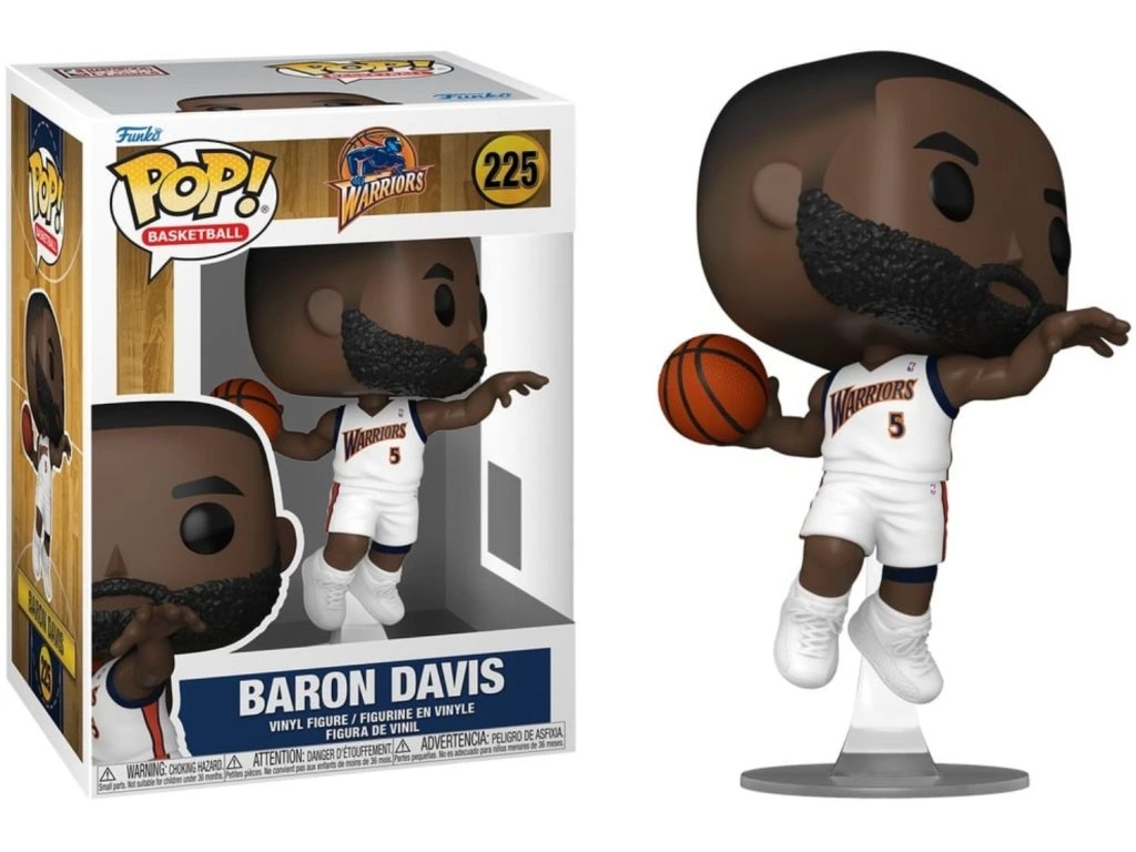 Funko POP! 225 Basketball: Warriors - Baron Davis
