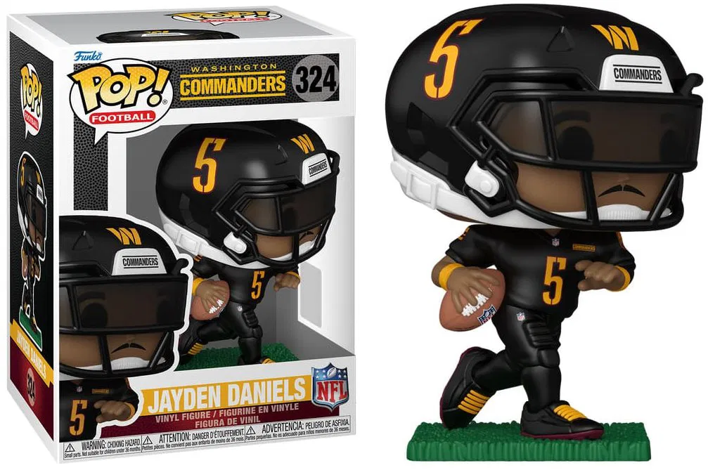 Funko Pop! NFL Legends Commanders Jayden Daniels 324