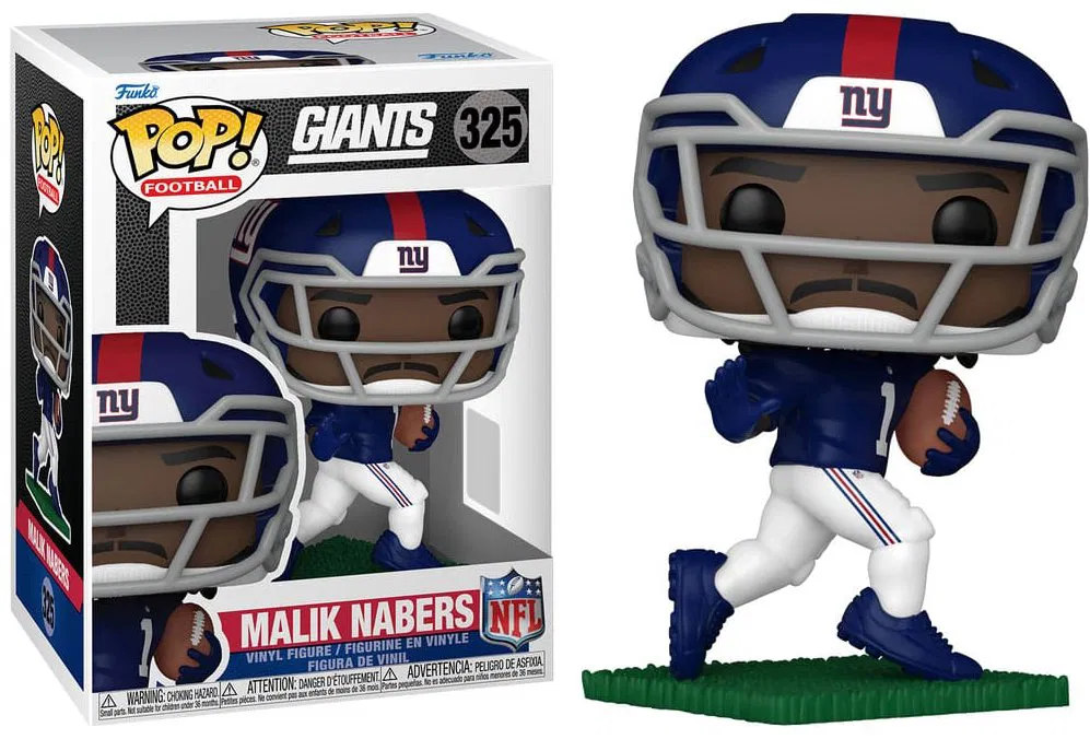 Funko Pop! NFL Legends Giants Malik Nabers 325