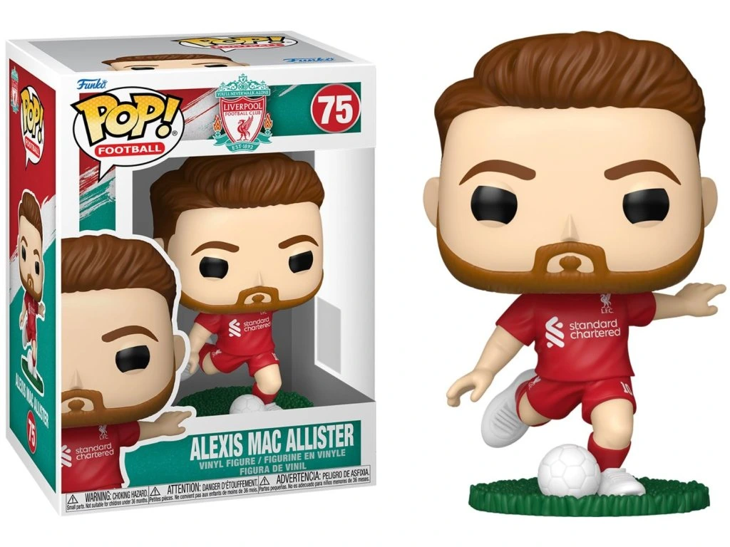 Funko POP! 75 Football: Liverpool - Alexis Mac Allister